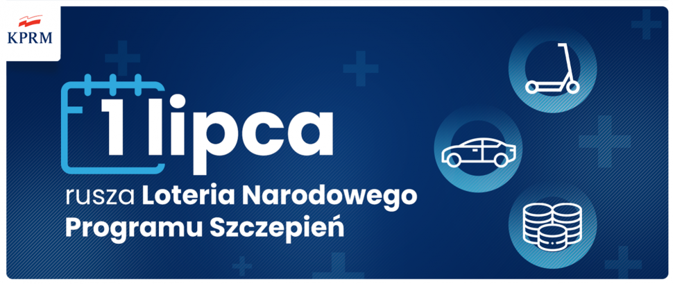 1 lipca rusza Loteria Narodowego Programu Szczepień